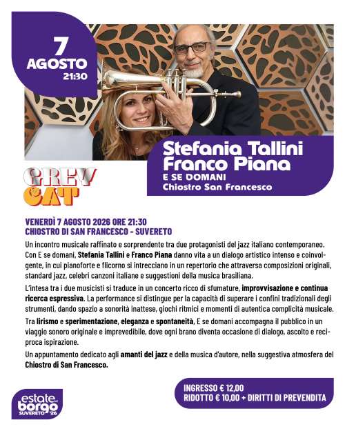 Il Grey Cat Jazz Festival fa tappa a Suvereto con \
