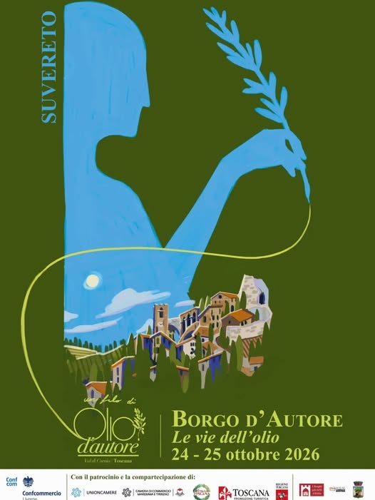 Suvereto, sabato 24 e domenica 25 ottobre Borgo d�Autore celebra l�olio extravergine