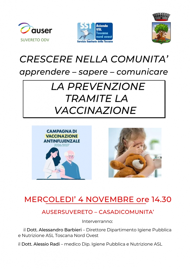 La prevenzione tramite la vaccinazione: informazione, consapevolezza e tutela della salute