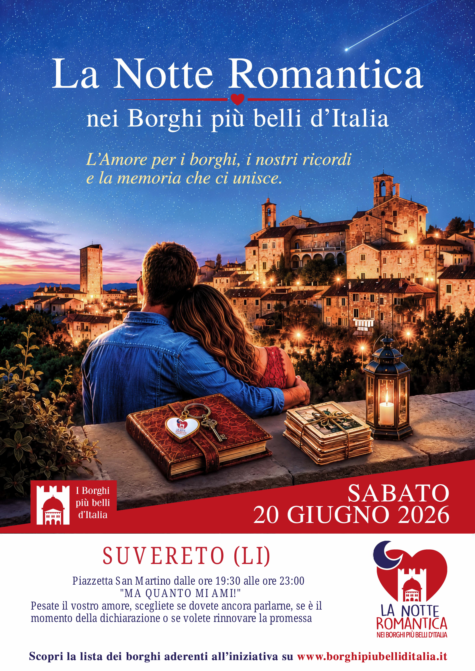 La Notte Romantica nei borghi pi� belli d\'Italia