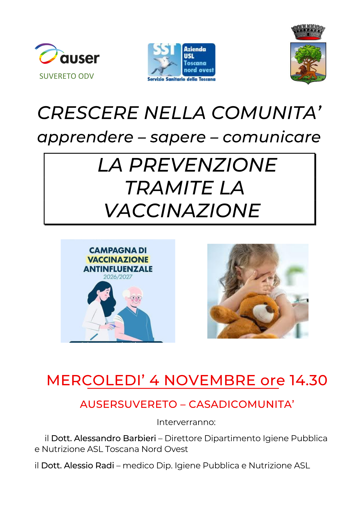 La prevenzione tramite la vaccinazione: informazione, consapevolezza e tutela della salute
